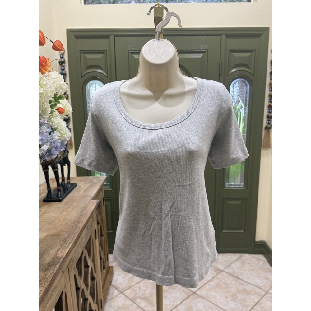 H&M Ribbed Short Sleeve Top – Women's Size XL